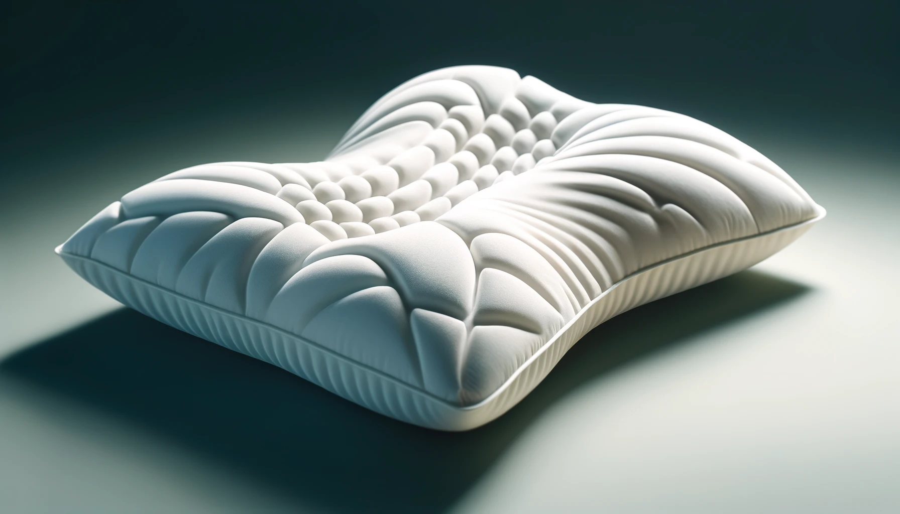 An orthopedic pillow with a memory effect, designed for medical treatment and enhancing sleep quality