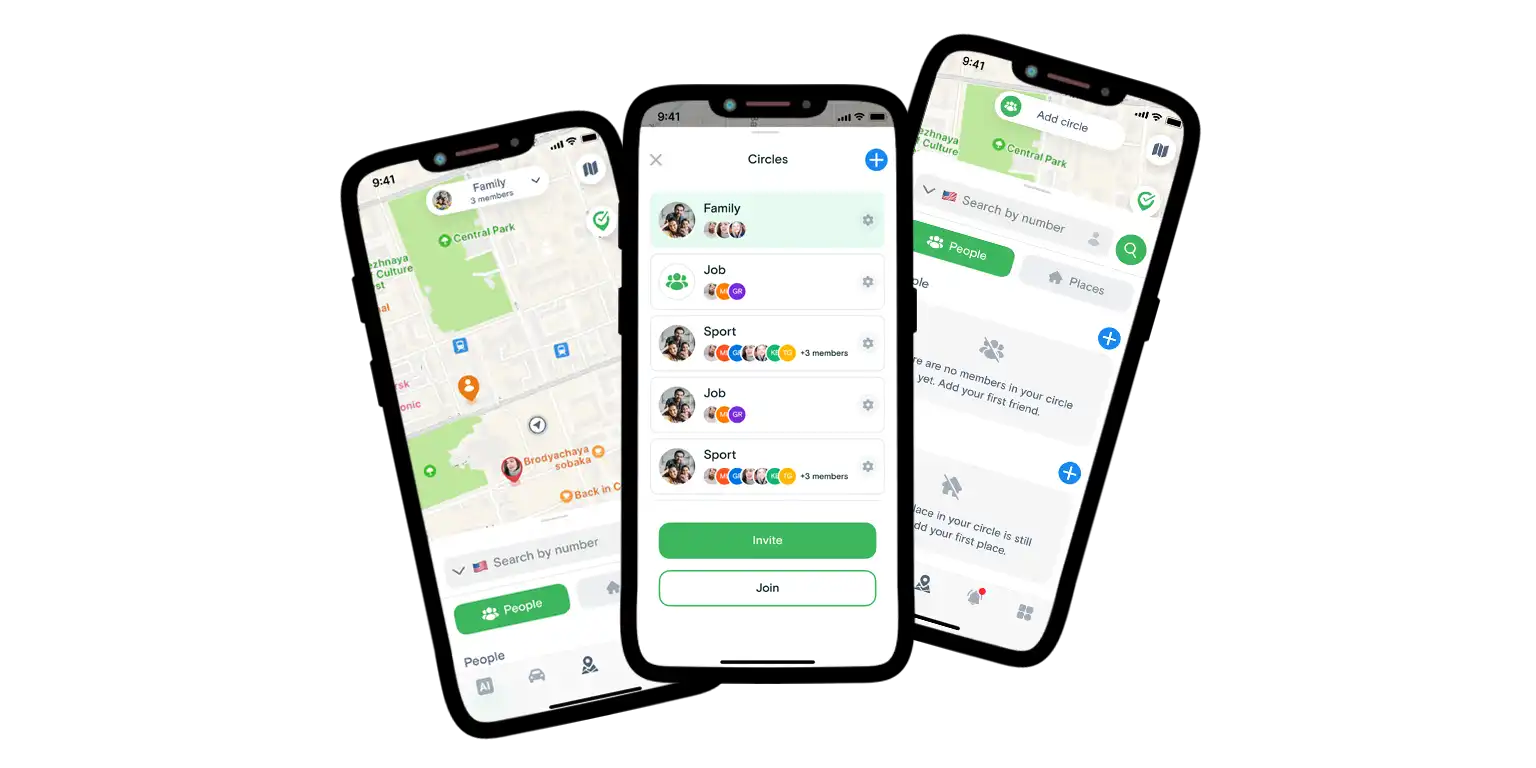 Screen from the Number Tracker app showing its main features.
